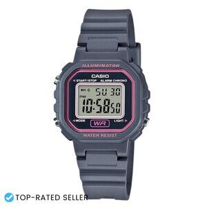 Digital Chronograph Watch Water Resistant LED Light Auto Calendar Stopwatch